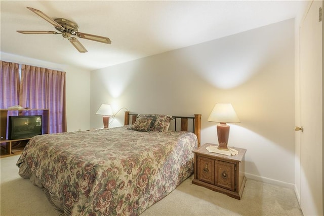 1805 13th Ave, Franklinton, LA 70438 - bedroom with carpet floors, ceiling fan, and baseboards
