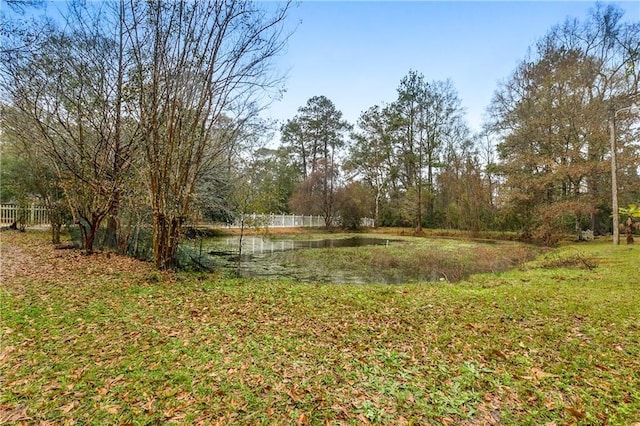 1805 13th Ave, Franklinton, LA 70438 - view of yard featuring a water view and fence