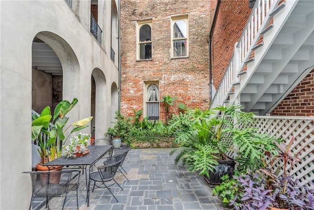 view of patio / terrace with outdoor dining space