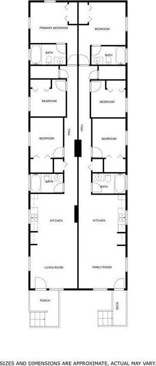 391214 Thalia St, New Orleans, LA 70125 - floor plan