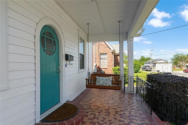 2524 Hamilton St, New Orleans, LA 70118 - property entrance featuring a porch