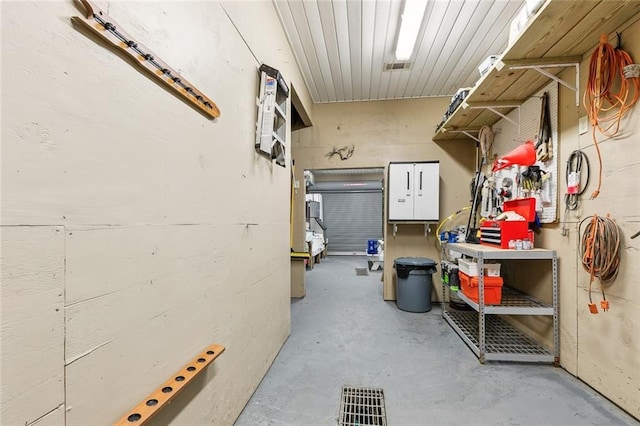 view of storage