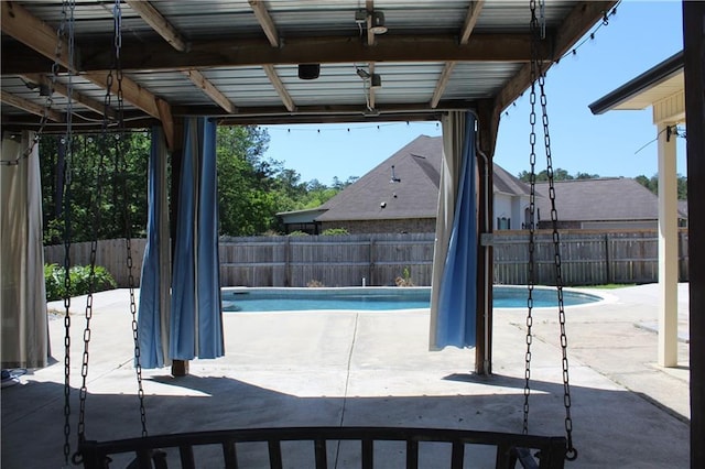 23620 Madisonville Ct, Ponchatoula, LA 70454 - view of pool with a patio, a fenced backyard, and a fenced in pool