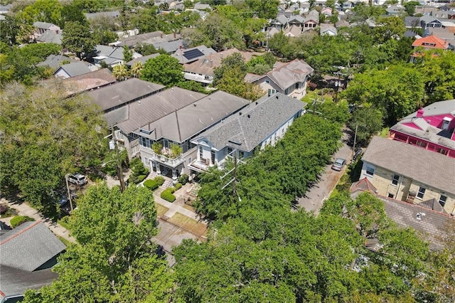 drone / aerial view featuring a residential view