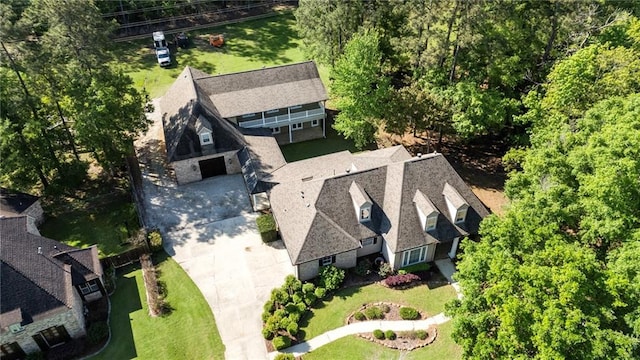 aerial view