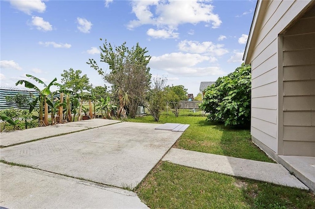 view of patio / terrace with fence