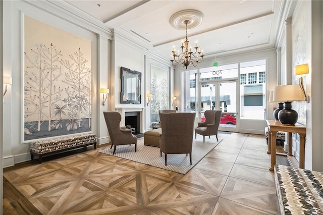 view of community lobby