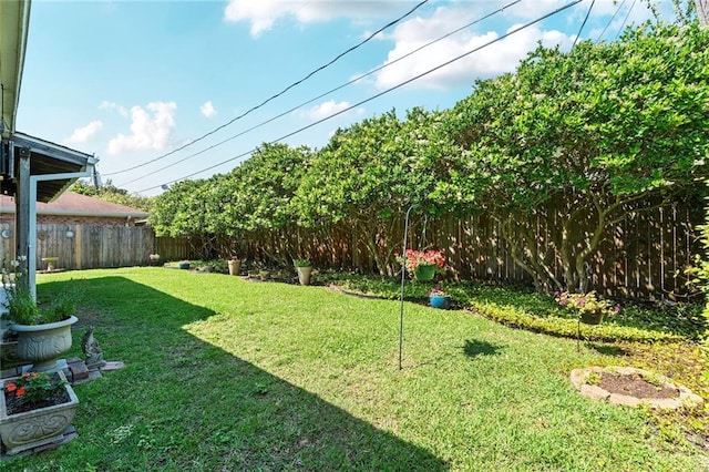 3528 Tolmas Dr, Metairie, LA 70002 - view of yard featuring a fenced backyard