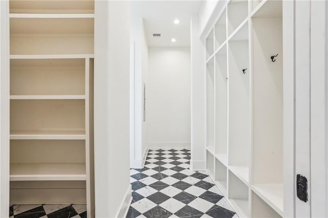 6371 Louis Xiv St, New Orleans, LA 70124 - mudroom featuring tile patterned floors and recessed lighting
