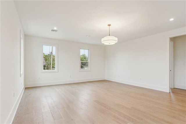 6371 Louis Xiv St, New Orleans, LA 70124 - empty room featuring light wood finished floors and recessed lighting