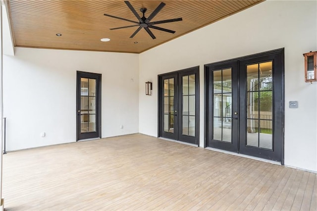 6371 Louis Xiv St, New Orleans, LA 70124 - unfurnished sunroom with french doors
