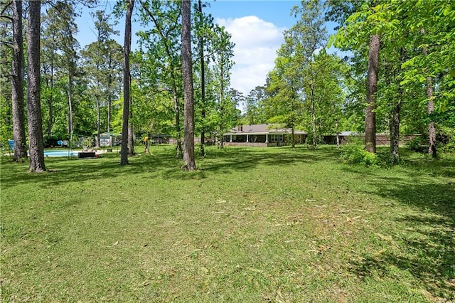123 Fischer Dr, Pearl River, LA 70452 - view of yard