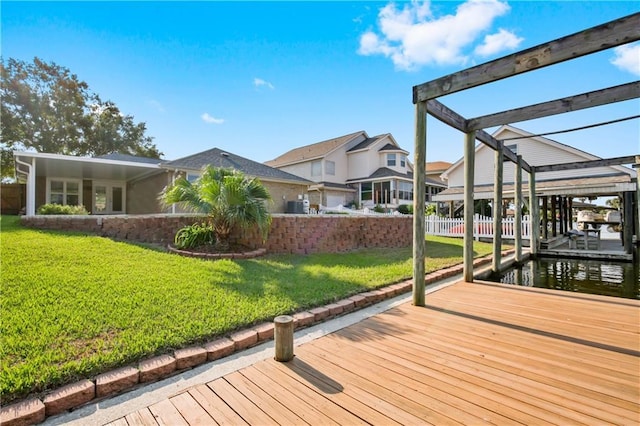 428 Charles Ct, Slidell, LA 70458 - dock featuring a wooden deck