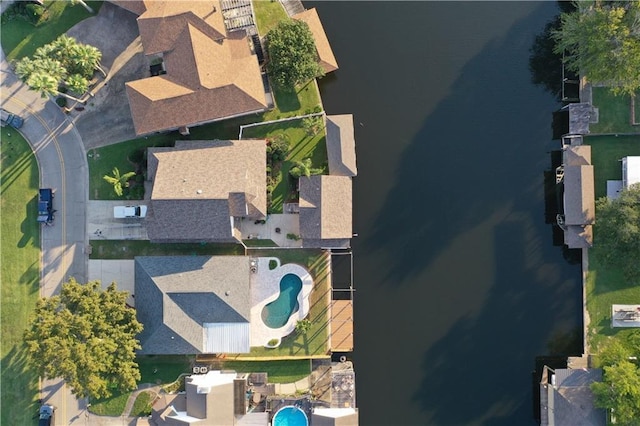 428 Charles Ct, Slidell, LA 70458 - aerial view of property's location featuring a pool