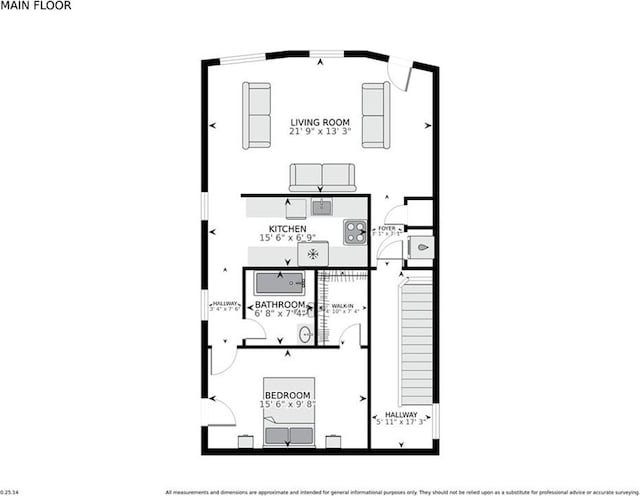 1323 Esplanade Ave Unit C, New Orleans, LA 70116 - property floor plan