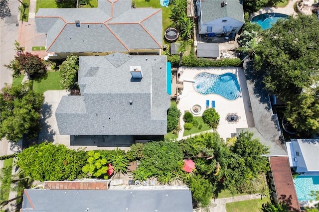 2820 Desoto St, New Orleans, LA 70119 - aerial view of a pool area