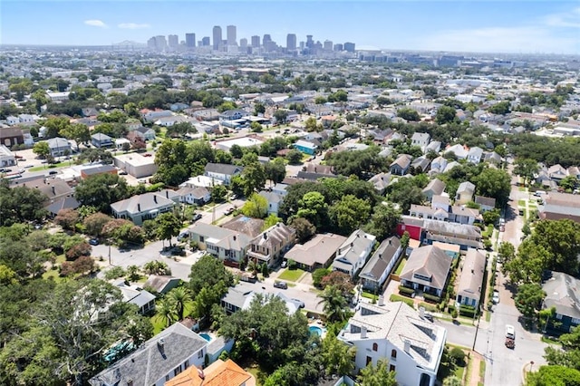 2820 Desoto St, New Orleans, LA 70119 - aerial view of residential area featuring skyline