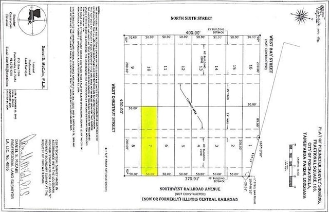 LOT7 NW Railroad Ave, Ponchatoula, LA 70454