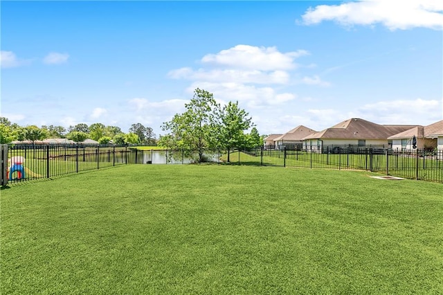 39521 Rue Royale, Prairieville, LA 70769 - view of yard with fence and a water view