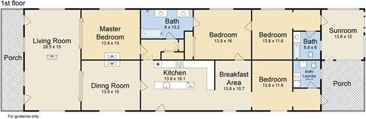 618 Belleville St, New Orleans, LA 70114 - view of layout