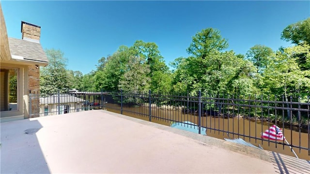 31765 River Pines Dr, Springfield, LA 70462 - view of patio featuring fence