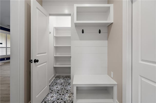 72421 Homestead St, Covington, LA 70435 - mudroom with baseboards and tile patterned floors