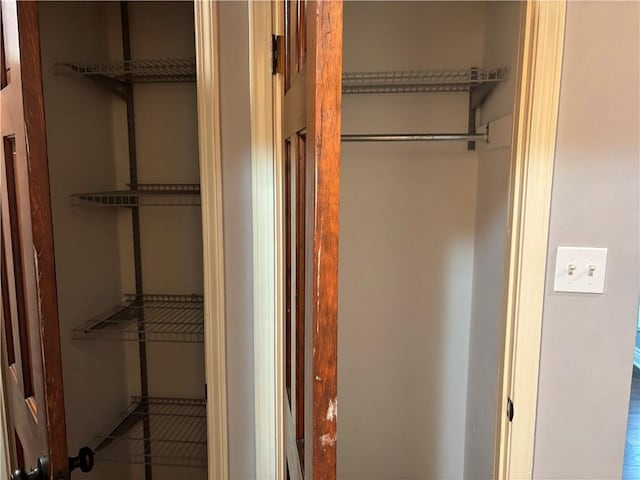 view of closet