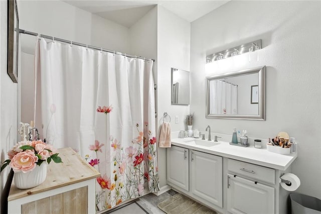 350 Emerald Forest Blvd Unit 9102, Covington, LA 70433 - bathroom with vanity and a shower with curtain