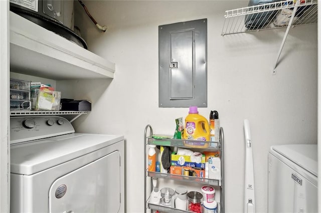 350 Emerald Forest Blvd Unit 9102, Covington, LA 70433 - laundry area featuring separate washer and dryer, laundry area, and electric panel