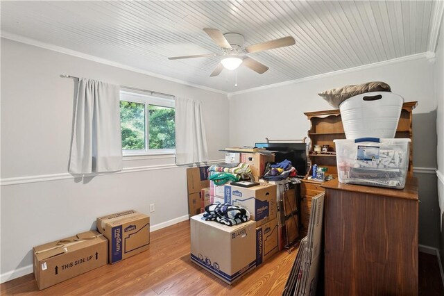 123 Robinhood Rd, Covington, LA 70433 - storage with a ceiling fan