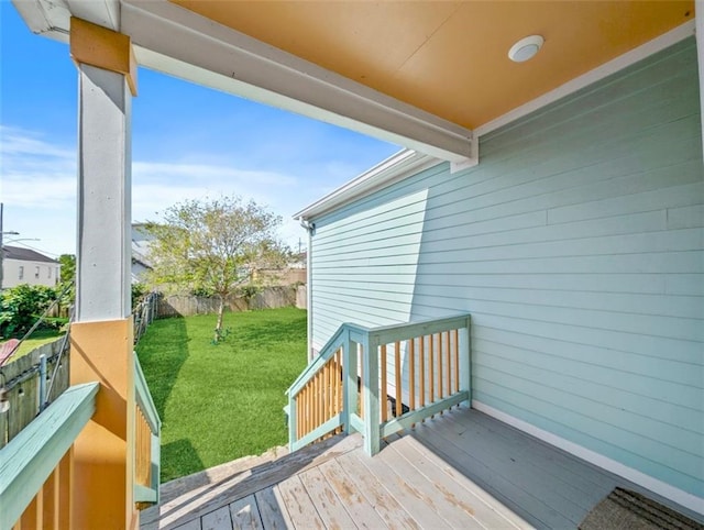 2738 Cleveland Ave, New Orleans, LA 70119 - view of deck