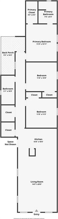 2738 Cleveland Ave, New Orleans, LA 70119 - view of layout