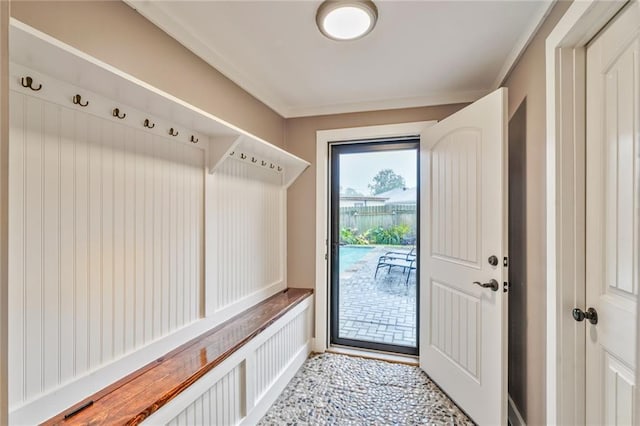 view of mudroom