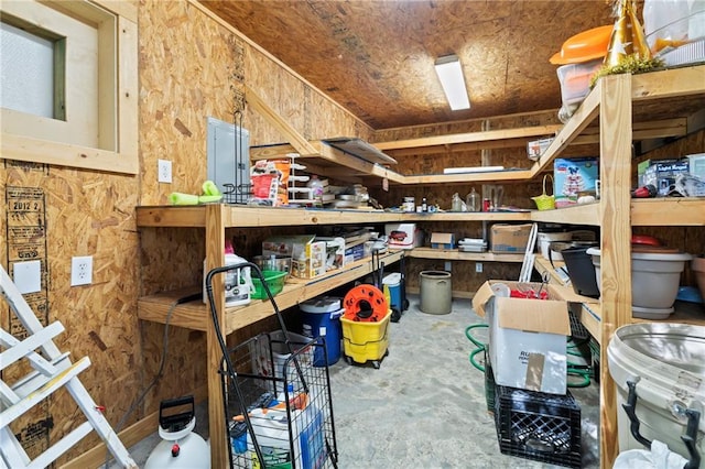 view of storage