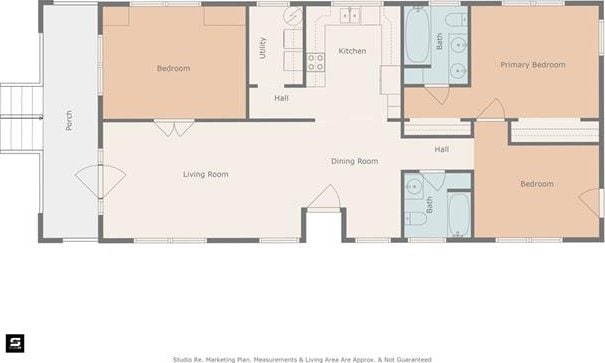 517 S Murat St, New Orleans, LA 70119 - view of room layout
