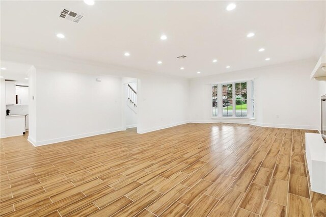 3810 Tall Pines Dr, New Orleans, LA 70131 - unfurnished dining area featuring wood finish floors, a chandelier, and baseboards