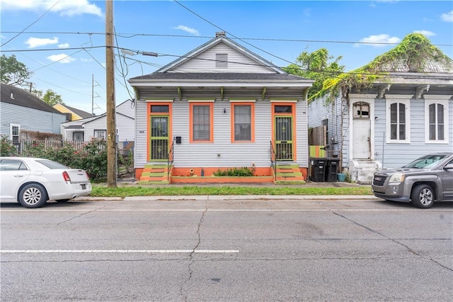 2612-14 Orleans Ave, New Orleans, LA 70119 - shotgun-style home with entry steps