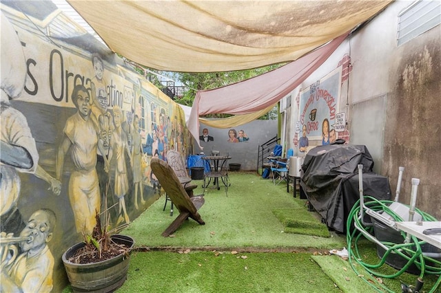 2612-14 Orleans Ave, New Orleans, LA 70119 - view of grassy yard