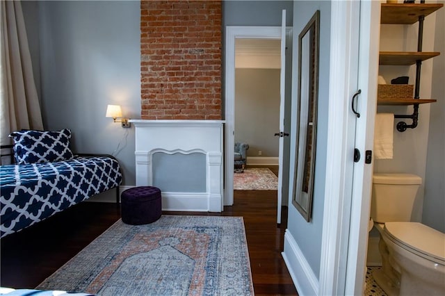 1529 Saint Philip St, New Orleans, LA 70116 - bedroom featuring wood finished floors and baseboards