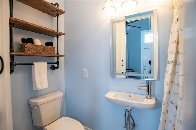 1529 Saint Philip St, New Orleans, LA 70116 - bathroom with toilet and a sink