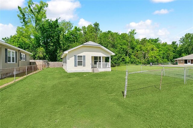 131 Hickory St, Reserve, LA 70084 - view of yard with a fenced backyard