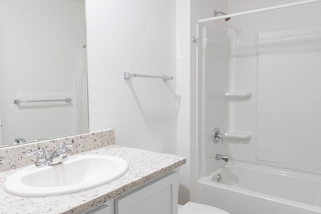 40495 Cara Mae St, Slidell, LA 70461 - bathroom with toilet, shower / washtub combination, and vanity