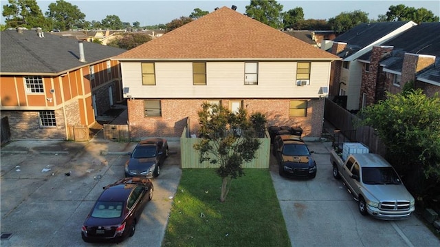 5771 Tullis Dr, New Orleans, LA 70131 - view of front of property featuring brick siding and roof with shingles