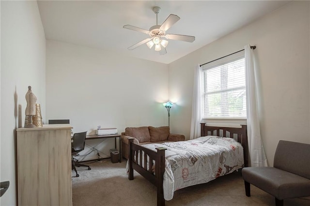 265 Remington Dr, Mandeville, LA 70448 - bedroom featuring carpet flooring and a ceiling fan