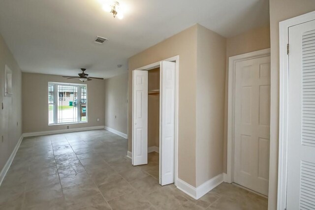3760 W Louisiana State Dr, Kenner, LA 70065 - unfurnished bedroom with baseboards and visible vents