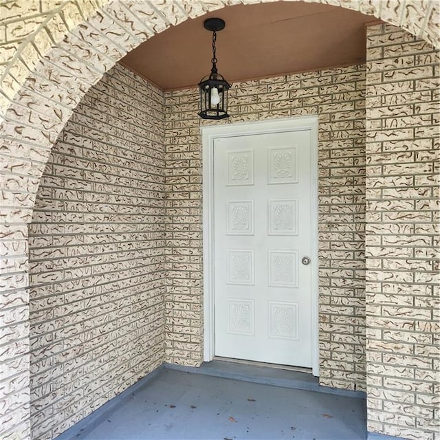 34084 Reilly Rd, Slidell, LA 70460 - entrance to property featuring brick siding