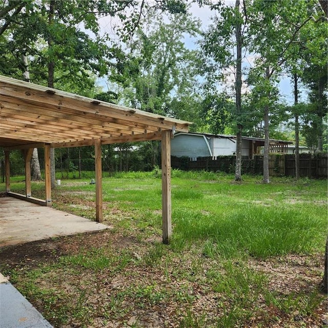 34084 Reilly Rd, Slidell, LA 70460 - view of yard with fence