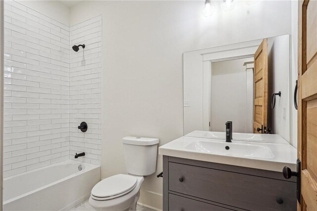 720 Moss St, New Orleans, LA 70119 - full bath with vanity and shower / bath combination