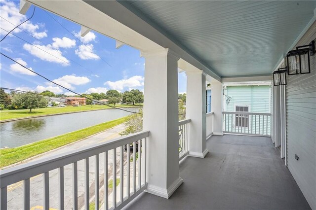 720 Moss St, New Orleans, LA 70119 - balcony with a water view