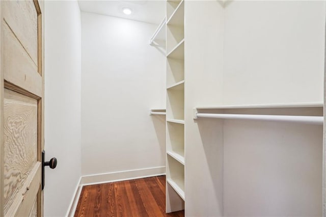 720 Moss St, New Orleans, LA 70119 - walk in closet with wood finished floors